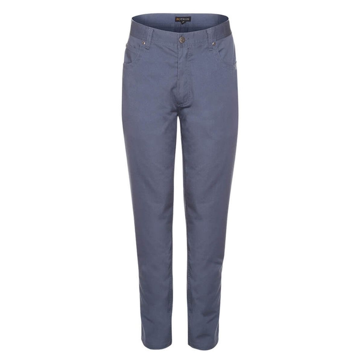 POTROS - Pantalón Straight Fit De Algodón Hombre