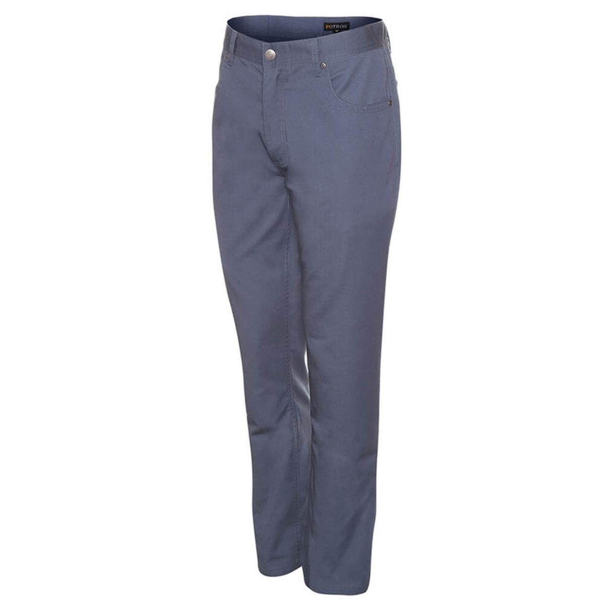 POTROS - Pantalón Straight Fit De Algodón Hombre