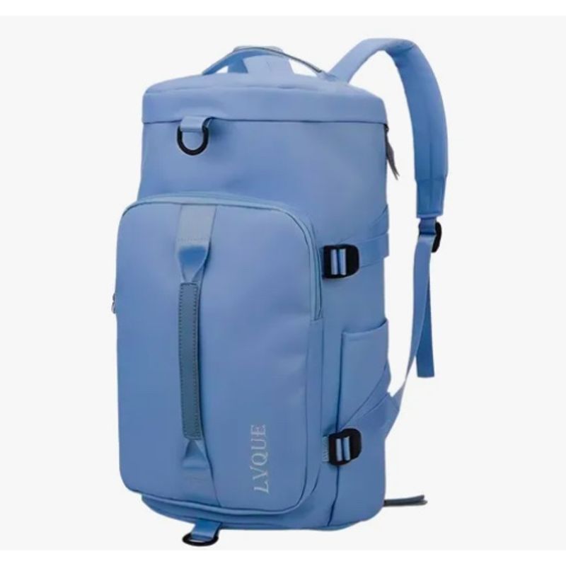 ATLAS - Mochila Bolso De Viaje Impermeable Azul