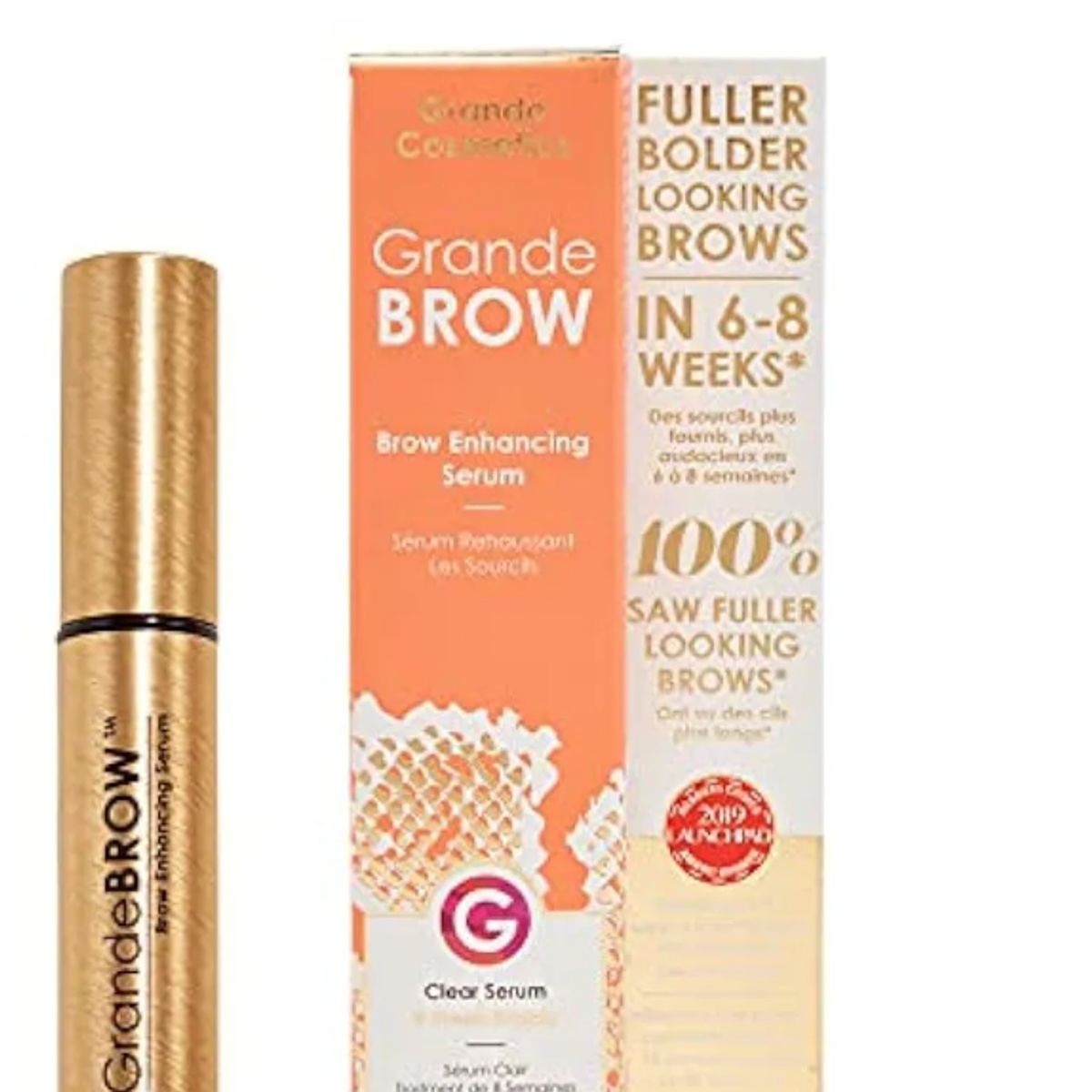 GRANDE COSMETICS - Serum Potenciador de Cejas GrandeBROW 8 Semanas 1