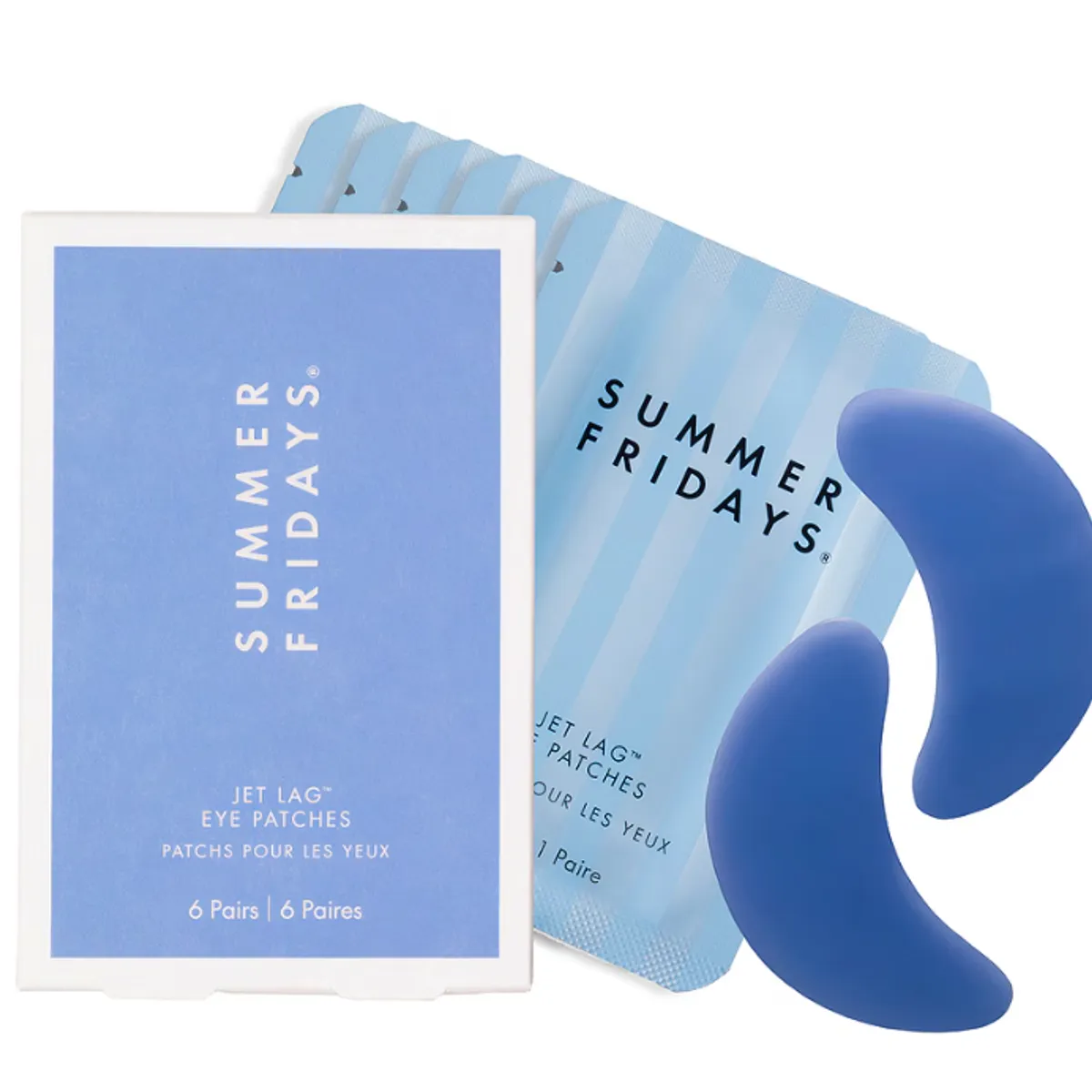 SUMMER FRIDAYS - Parches Hidratantes de Hidrogel Jet Lag 6 ml Summer Fridays