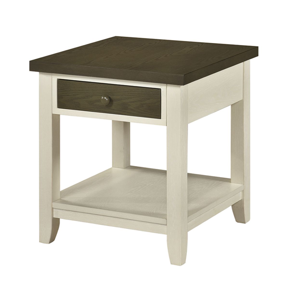 MSA MUEBLES SANTA ANA - Mesa Lateral Vermont White