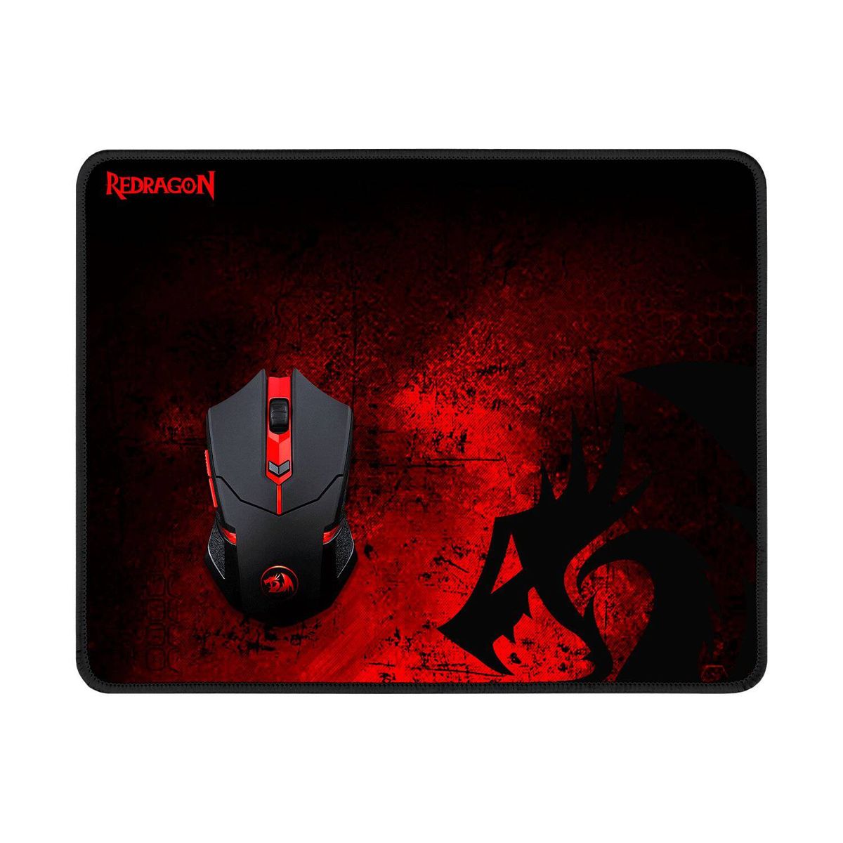 REDRAGON - Pack Mouse Gamer + Pad Pro Redragon M601WL-BA