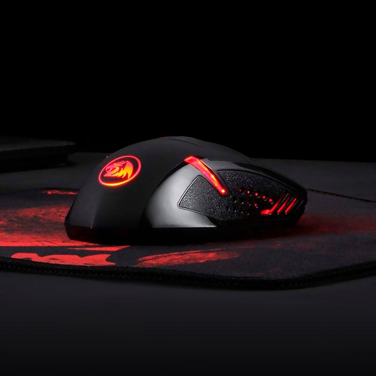 REDRAGON - Pack Mouse Gamer + Pad Pro Redragon M601WL-BA