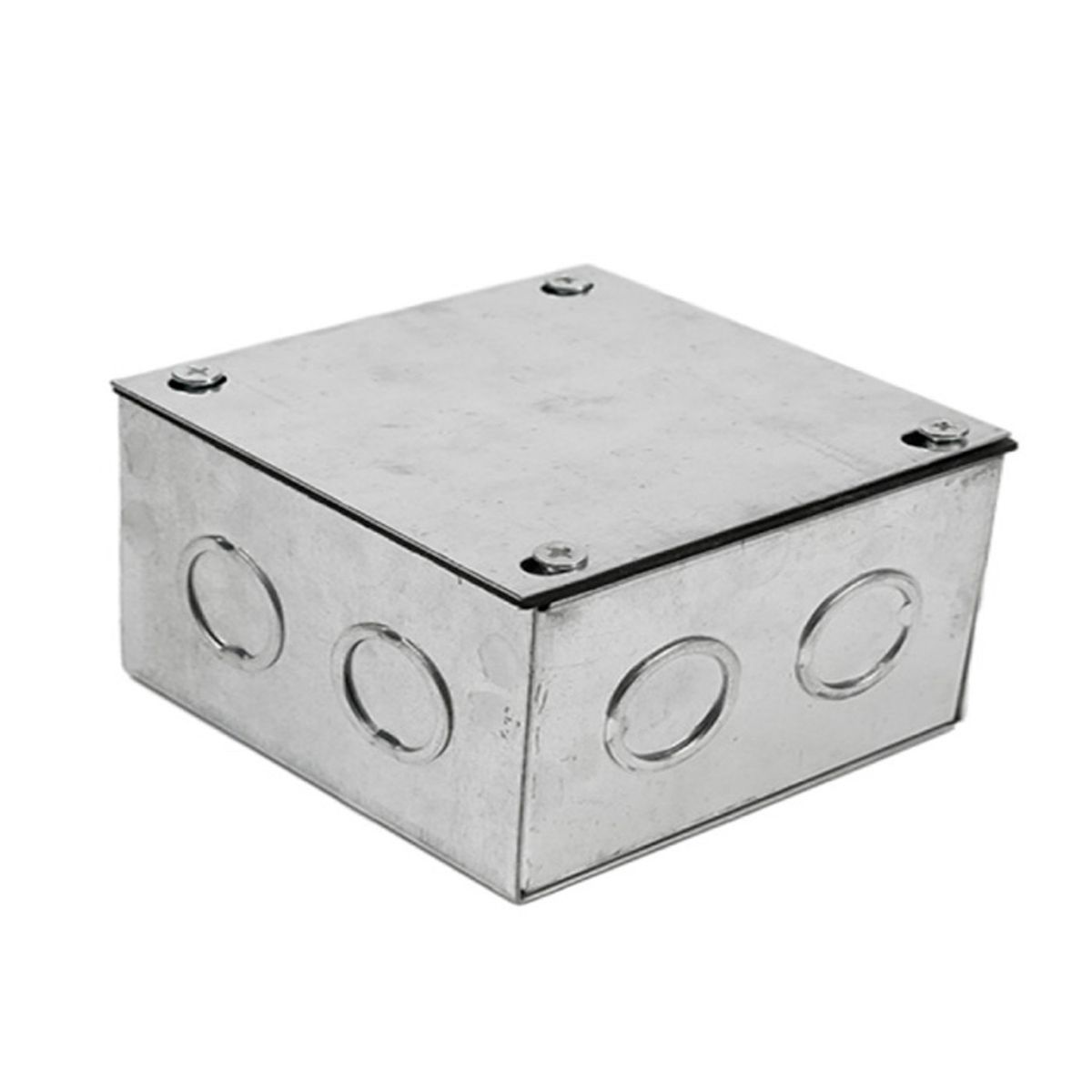 GENERICO - Caja Metálica B-15 150x150x100mm Pre-Galvanizada