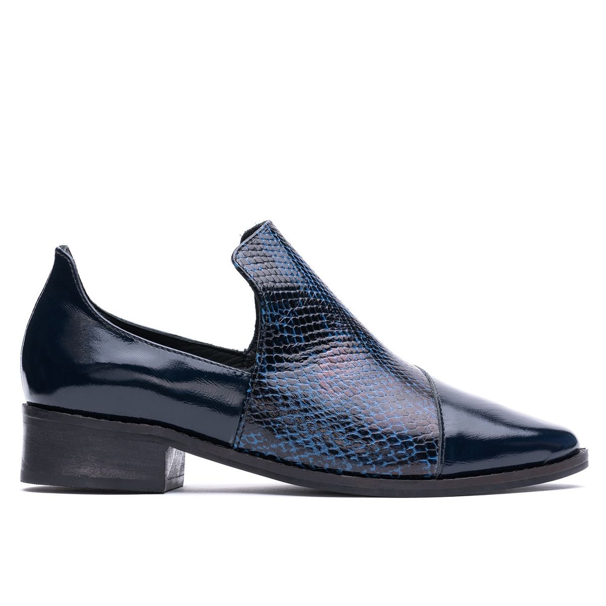 BARRIENTOS - Zapato Lanco II Azul Barrientos