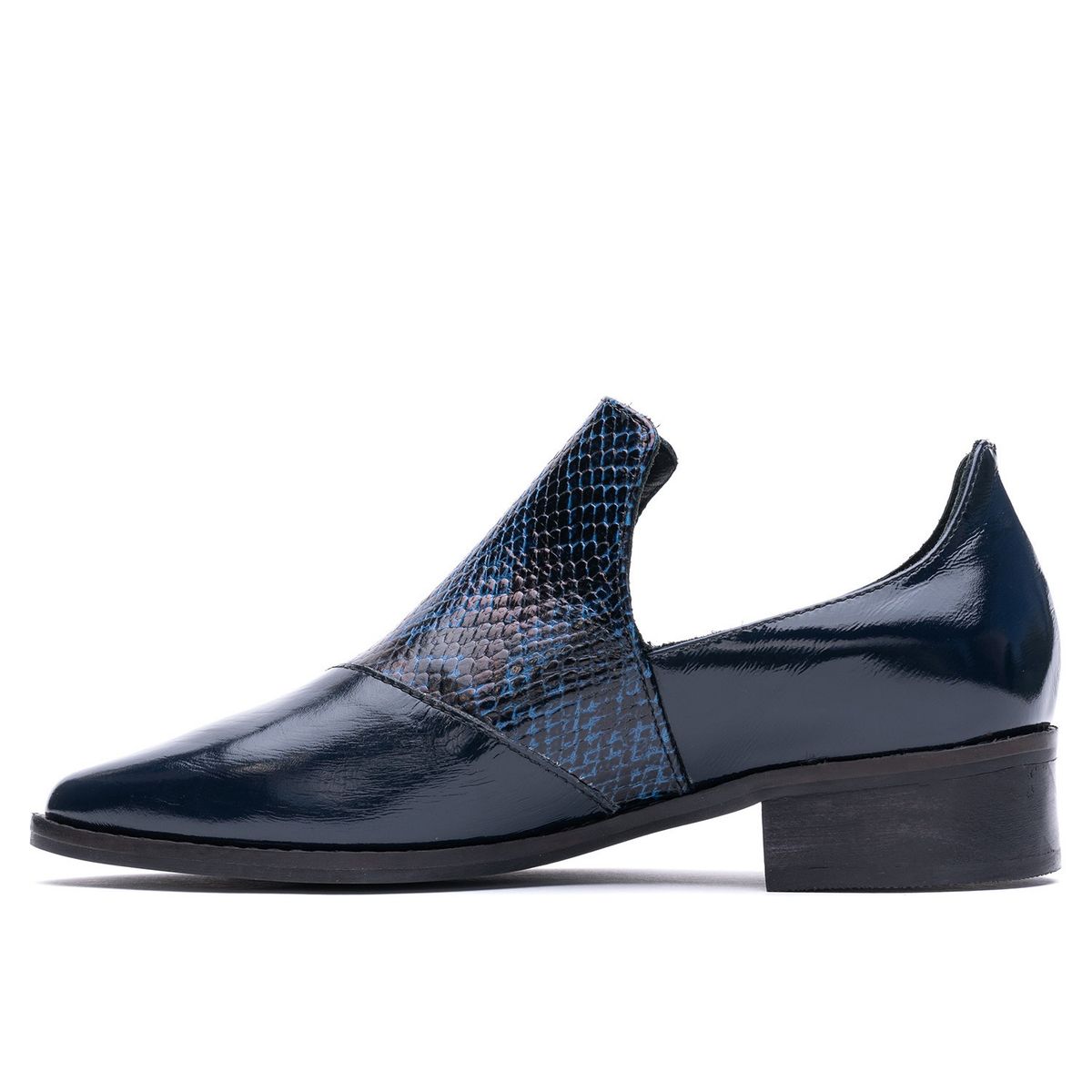 BARRIENTOS - Zapato Lanco II Azul Barrientos