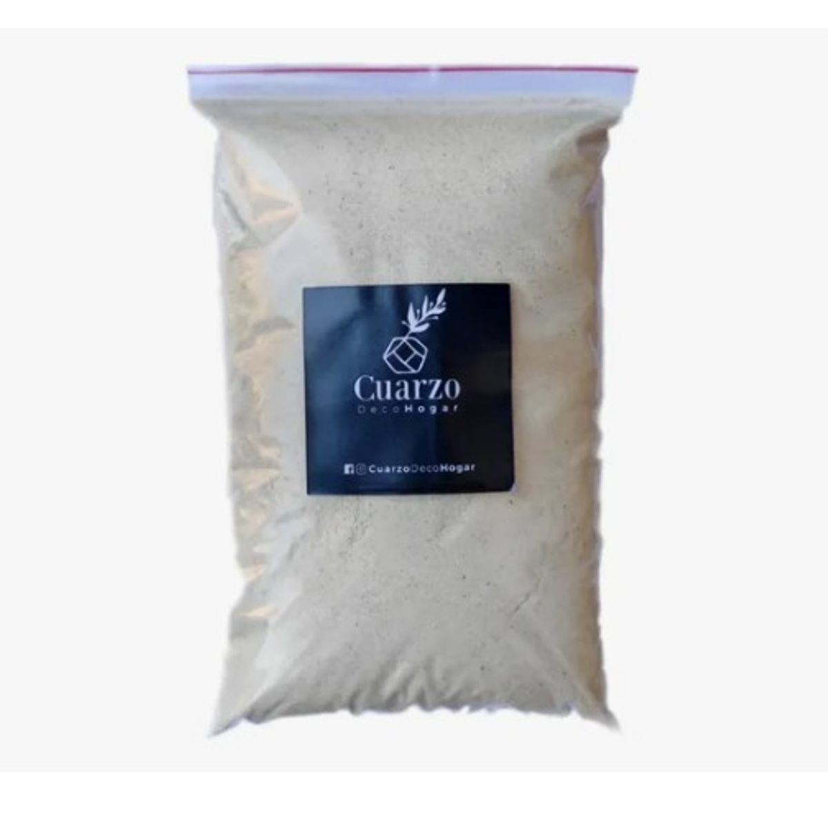 GENERICO - Arena De Cuarzo Blanco Fino Para Grabar 1KG