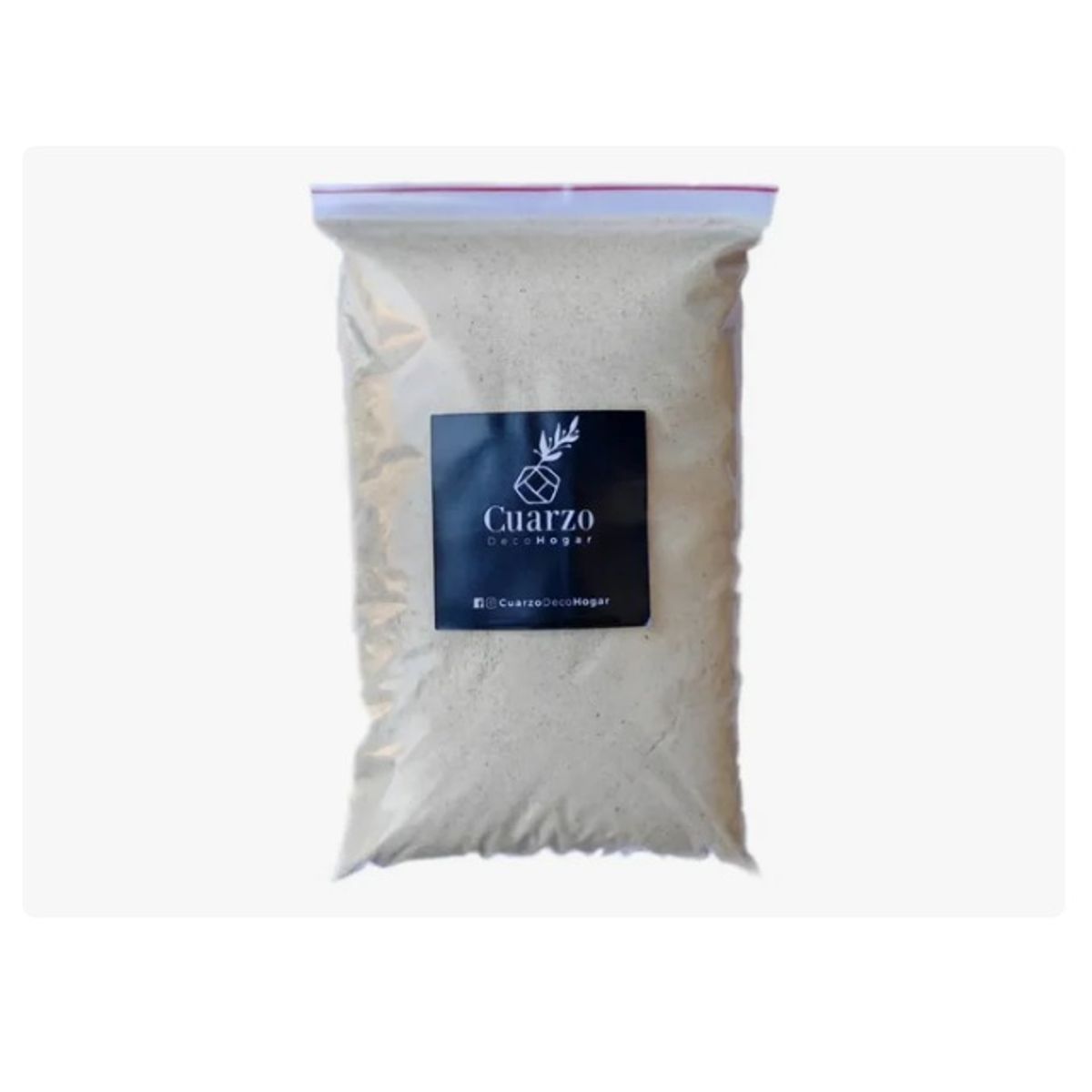 GENERICO - Arena De Cuarzo Blanco Fino Para Grabar 1KG