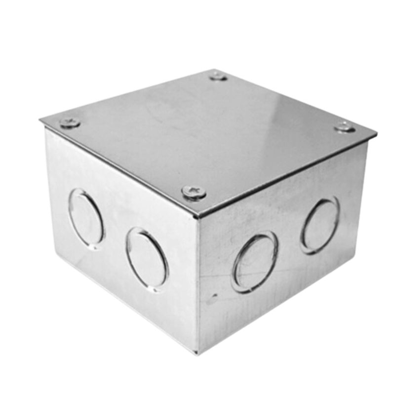 GENERICO - Caja Metálica A-11 100x100x65mm Pre-Galvanizada