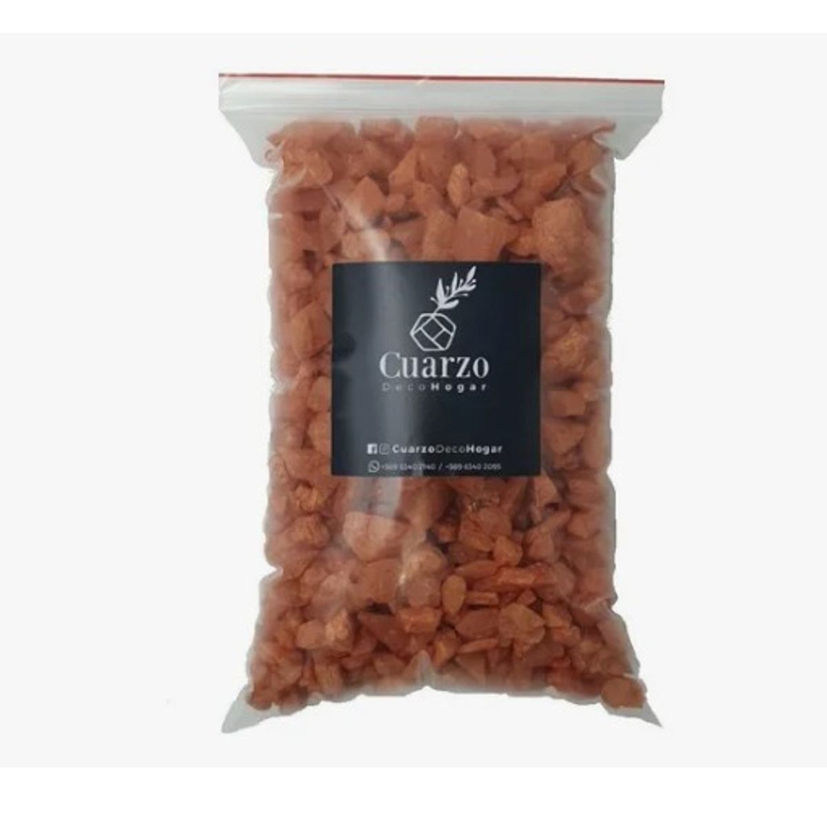GENERICO - Cuarzo Tamaño Garbanzo Color DAMASCO 1KG