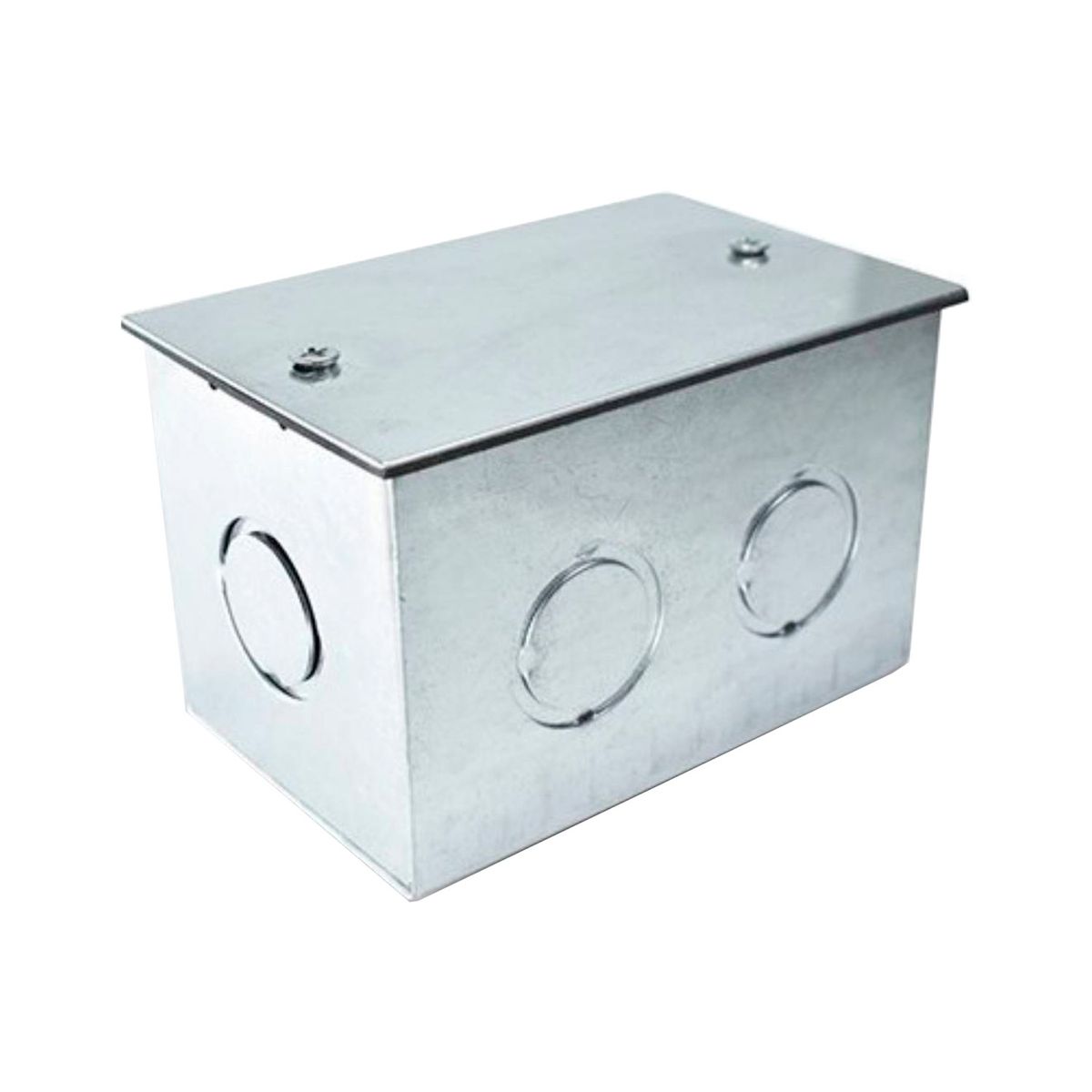 GENERICO - Caja Metálica A-01 100x65x65mm Pre-Galvanizada