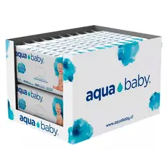 AQUA BABY - Toalla Húmeda Aquababy 40 Agua (X20)