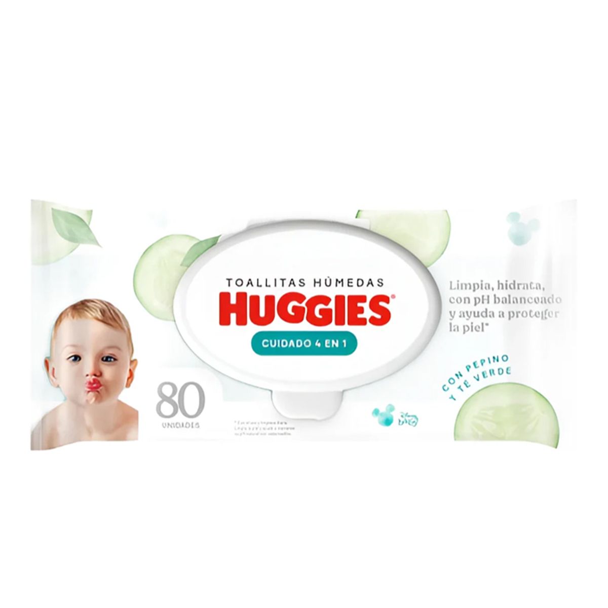 HUGGIES - Wipes Toalla Húmeda Huggies  One and Done 80 - Caja 12 paquetes 960 unidades