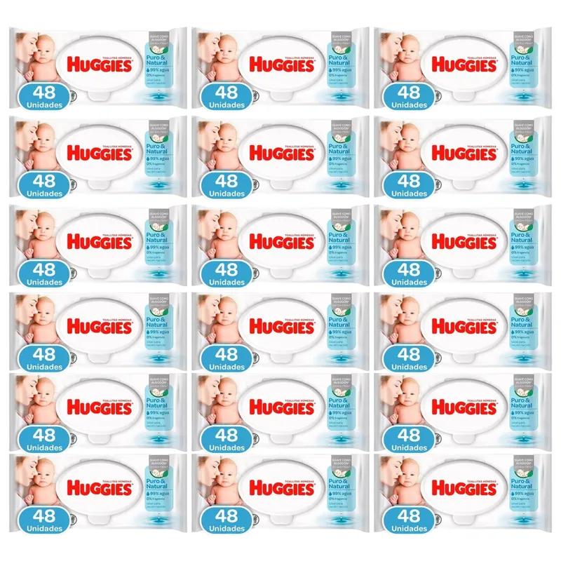 HUGGIES - Toalla Húmeda Huggies 48 RN (X18)