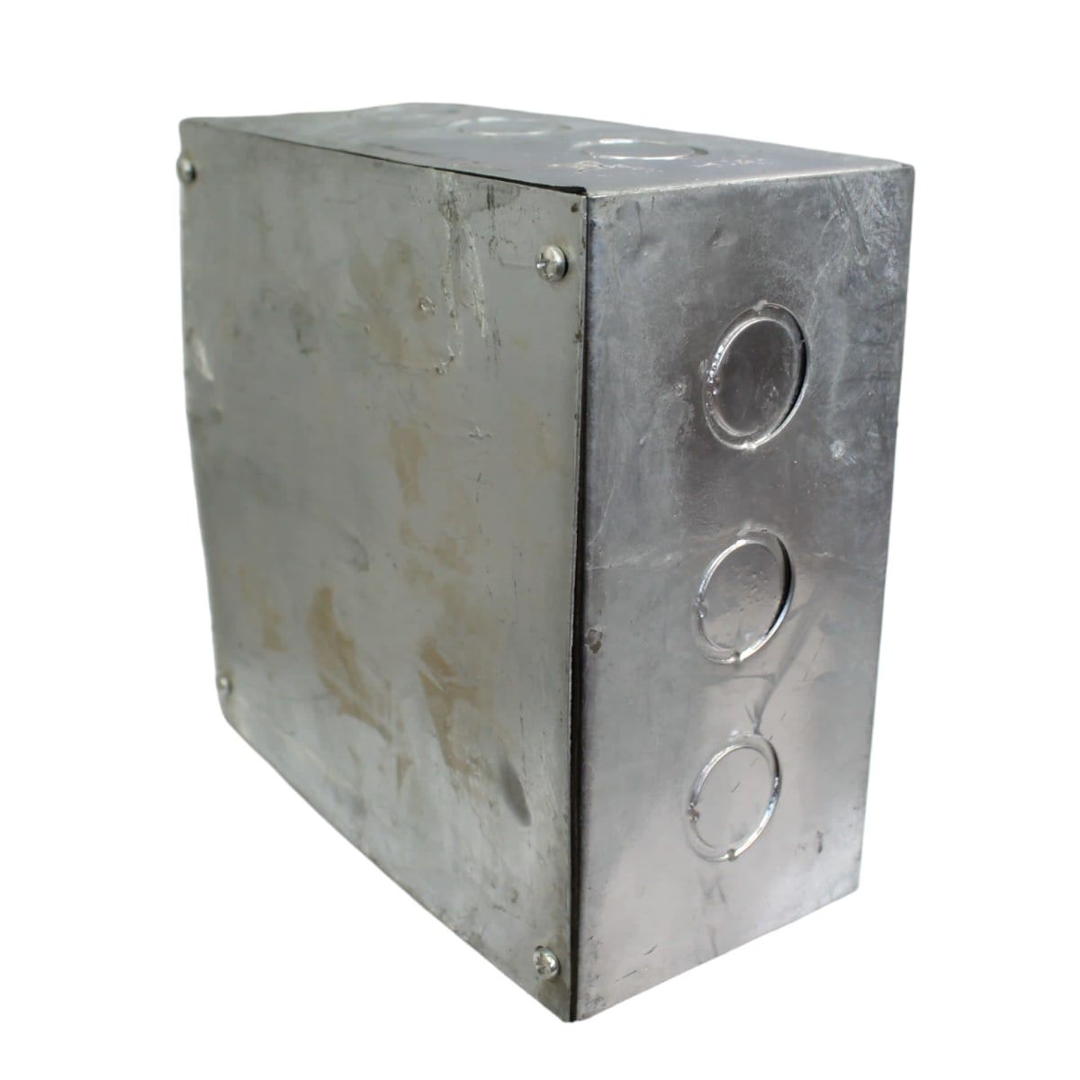 GENERICO - Caja Metálica B-22 200x200x100mm Galvanizada en Caliente