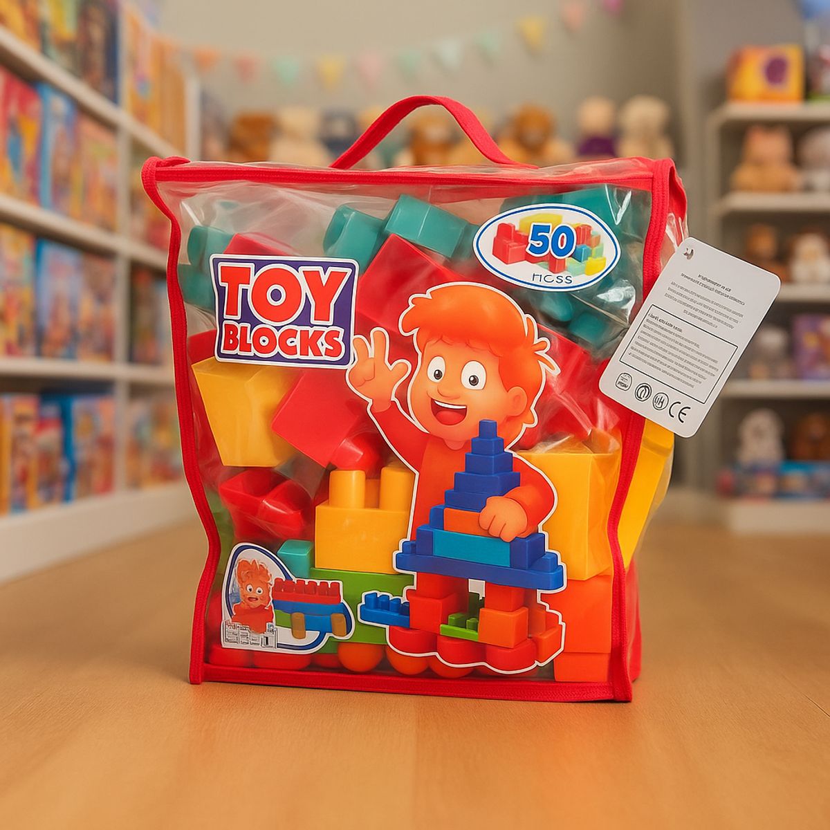 ARMONIA - Bloques grandes 50 piezas fabricación chilena juego creativo