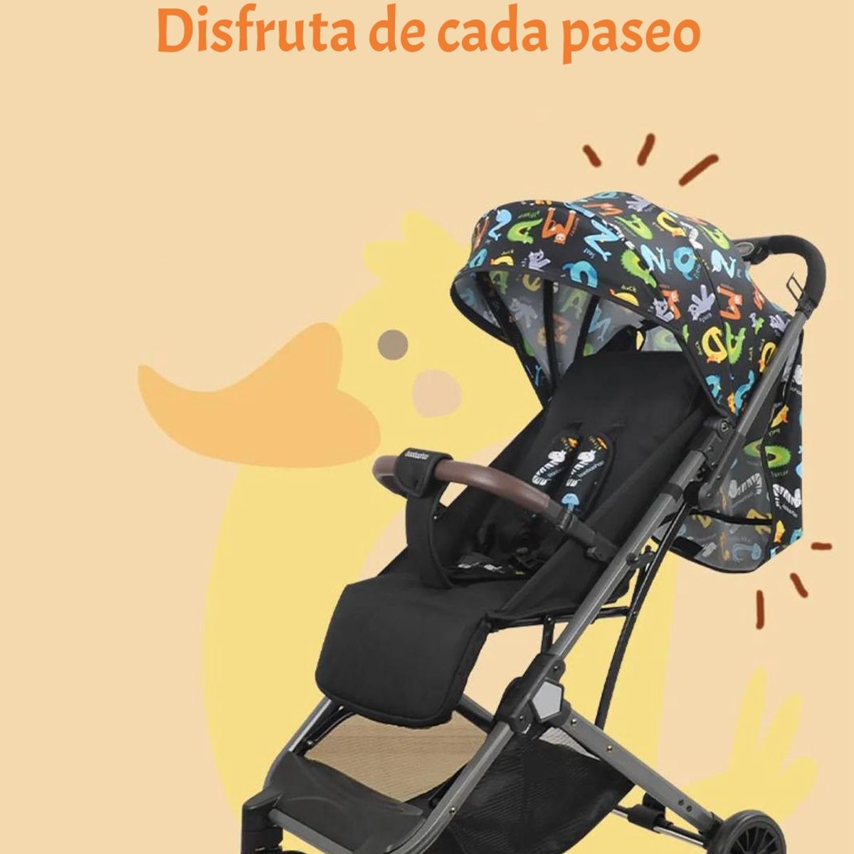 LUBABYCAS - Coche bebé de paseo Tipo Maleta 0-3 años Milan Gris By Lubabycas