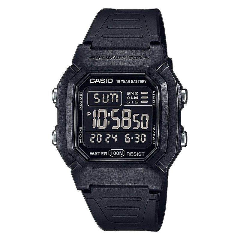 CASIO - Reloj Casio W-800H-1BV Quartz Unisex