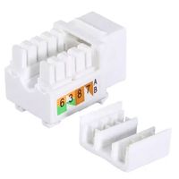 MODULO RJ45 CAT6 PARA PLACA DE MURO