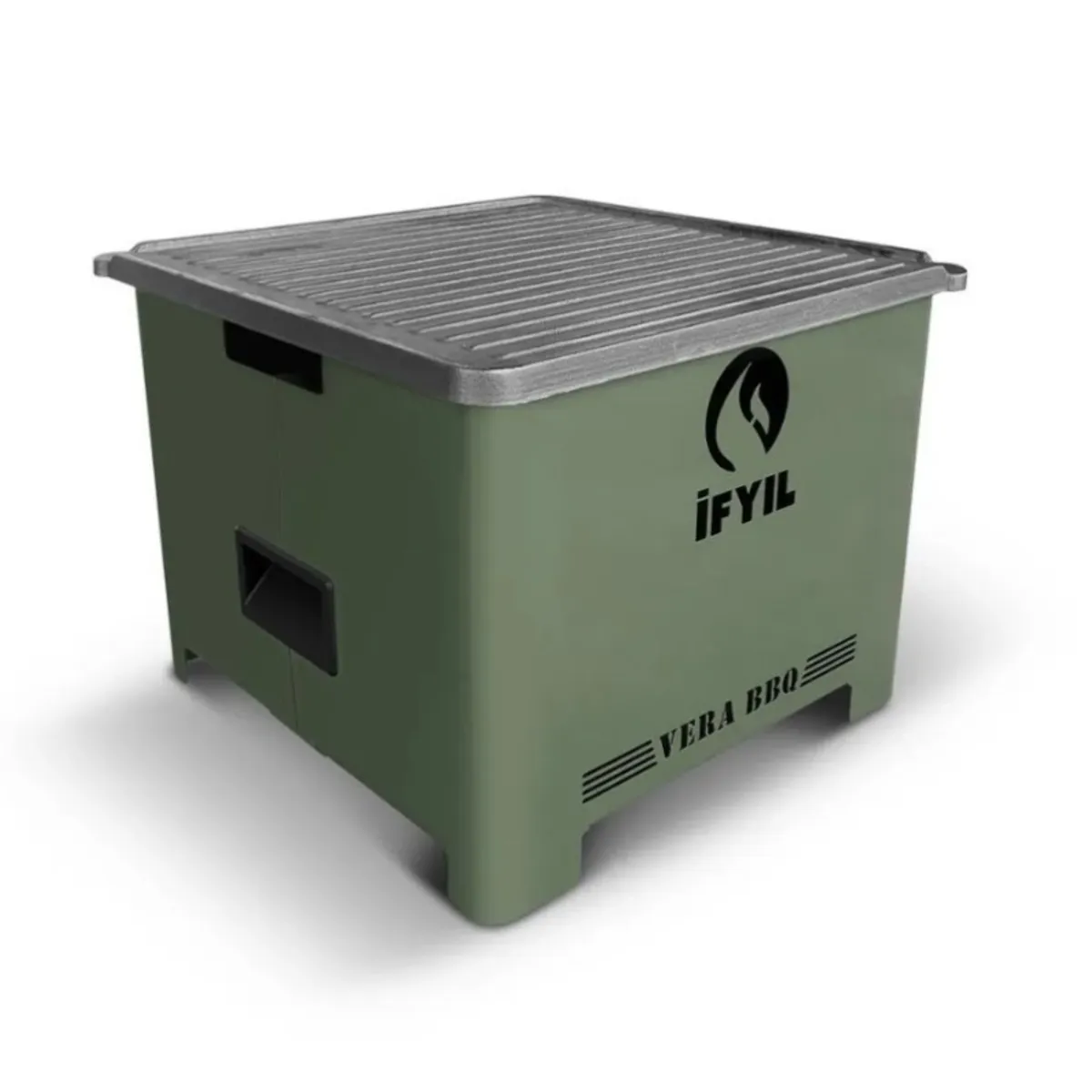 GENERICO - Parrila iFYIL Vera BBQ pellet outdoor portátil verde