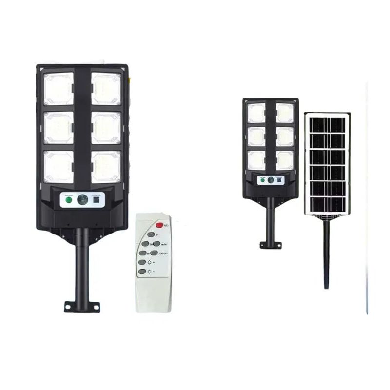 GENERICO - Foco Solar LED 600W con Control Remoto y Sensor IP65
