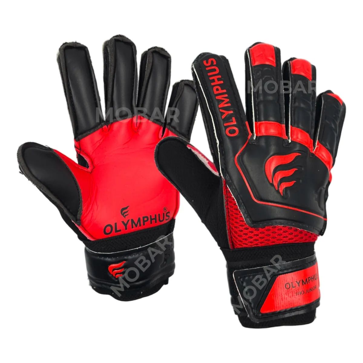 OLYMPUS - Guantes Arquero Futbol Con Ferula Para Niños Olymphus Rio Jr