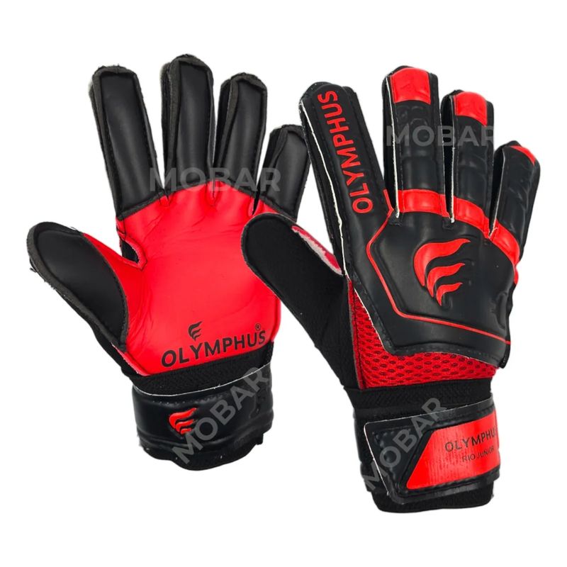 OLYMPHUS - Guantes Arquero Futbol Con Ferula Para Niños Olymphus Rio Jr