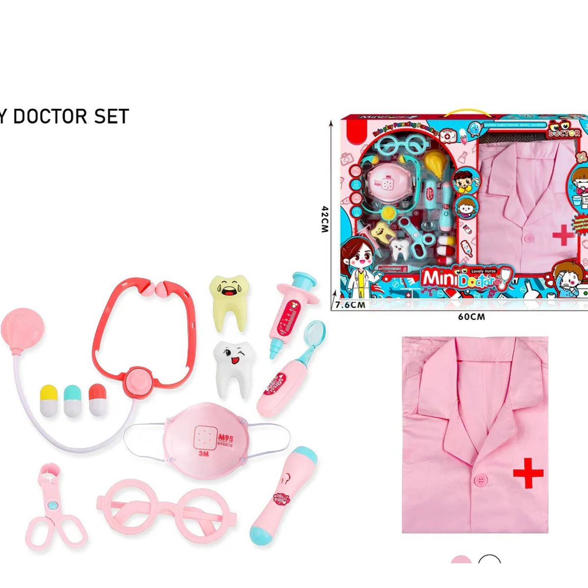 GENERICO - Juego kit Medico para Niñas