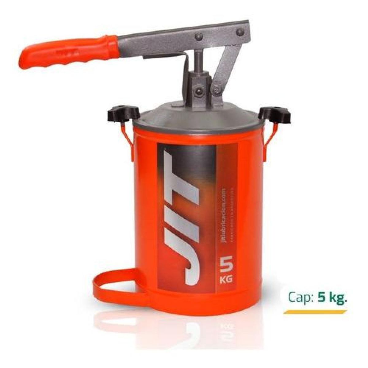 GENERICO - Grasero Manual 5kg Jit Profesional - Naranjo