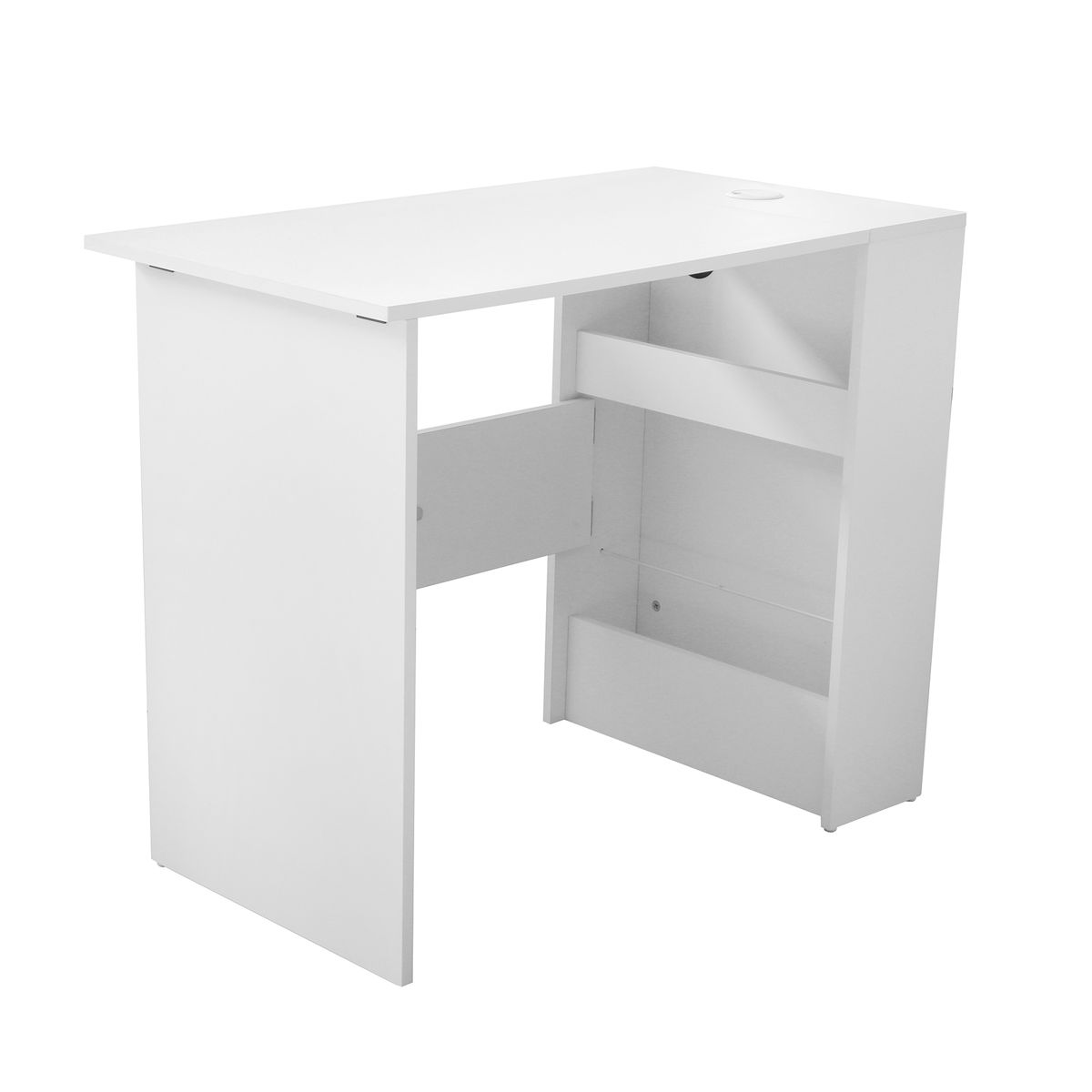 RELAN - Escritorio Plegable Top Living White Compacto Blanco