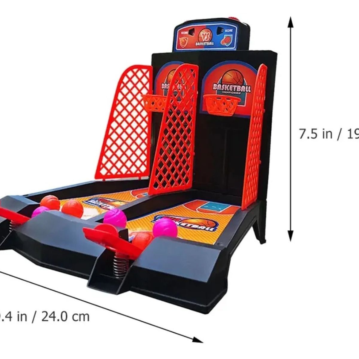 GENERICO - Juego Basketball Shoot Ball 2 Jugadores Basket