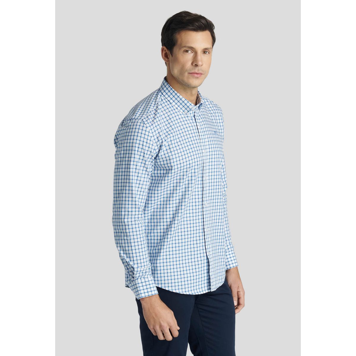NEW MAN - Camisa Odesa Heritage Azul New Man