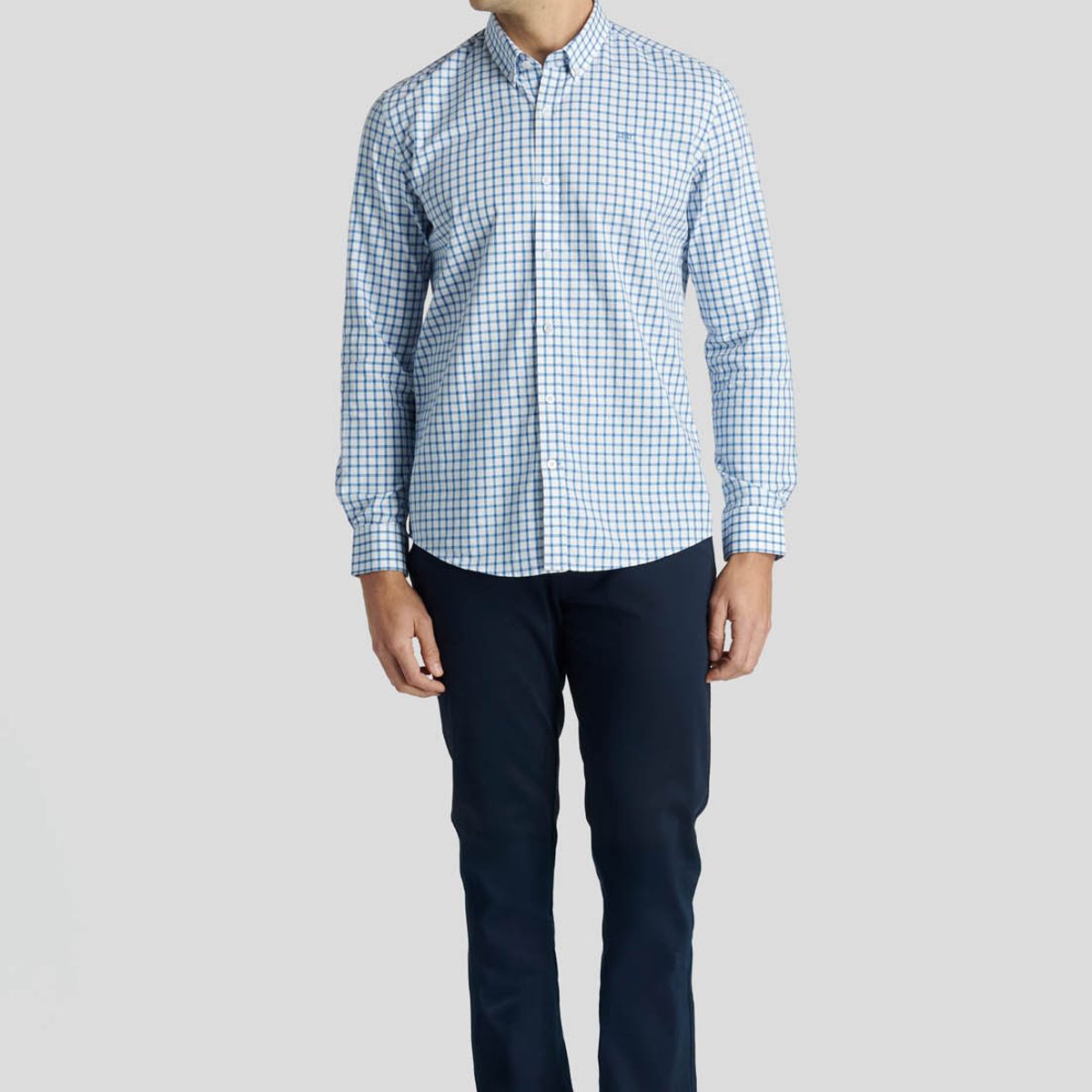 NEW MAN - Camisa Odesa Heritage Azul New Man