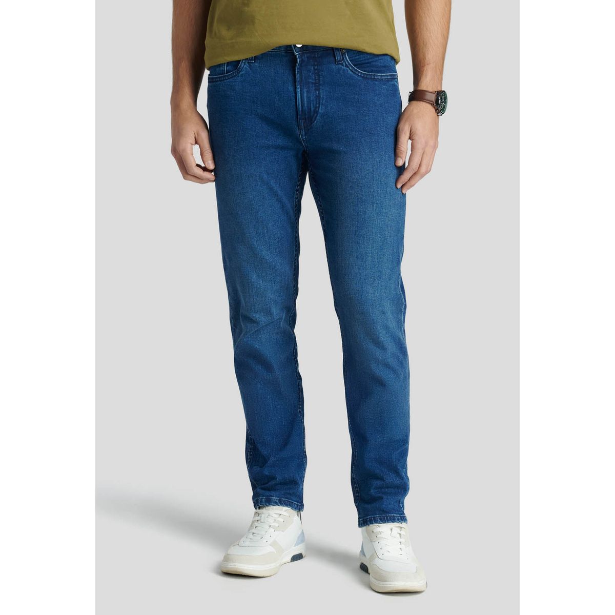 NEW MAN - Jeans Riga Heritage Azul New Man