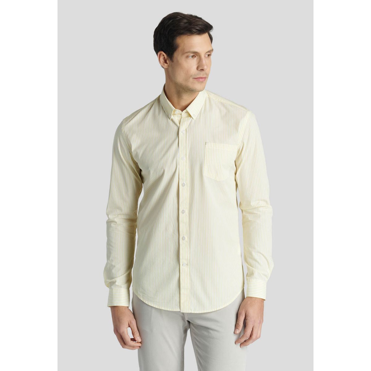 NEW MAN - Camisa Varsovia Heritage Amarillo New Man