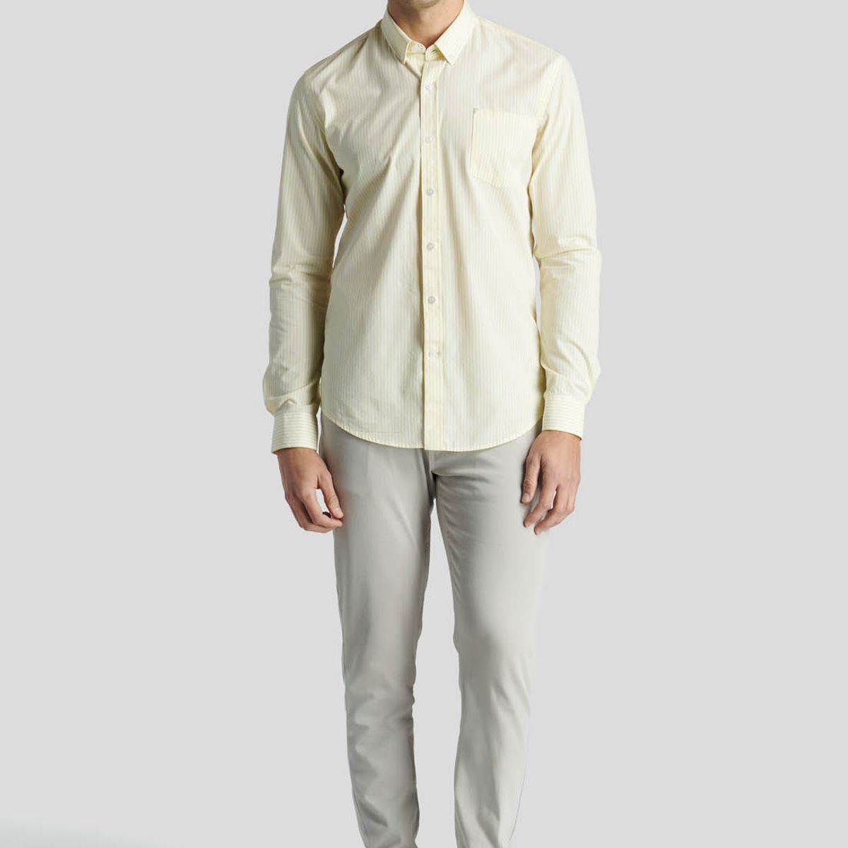 NEW MAN - Camisa Varsovia Heritage Amarillo New Man