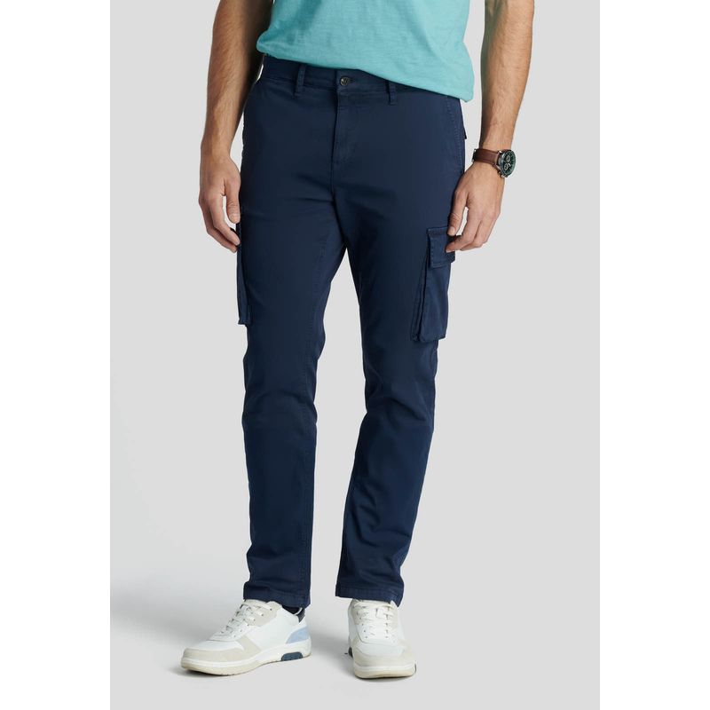 NEW MAN - Pantalón Budapest Avant-Garde Azul New Man