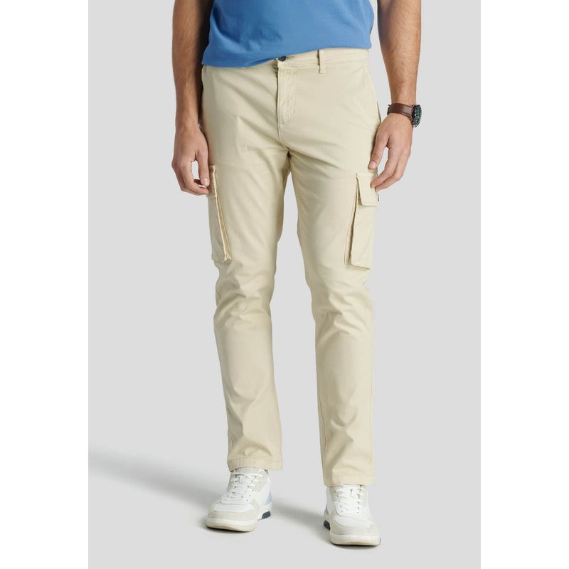 NEW MAN - Pantalón Budapest Avant-Garde Beige New Man