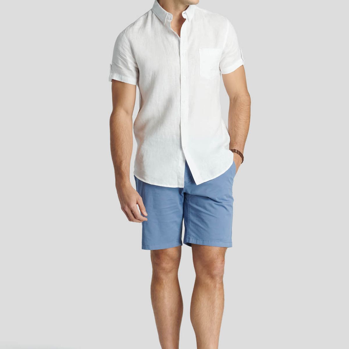NEW MAN - Camisa  Colchester Heritage Blanco New Man