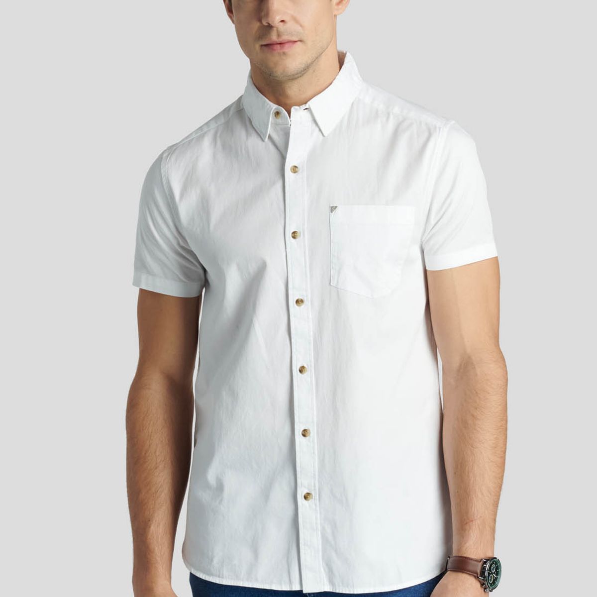 NEW MAN - Camisa Aylesbury Heritage Blanco New Man