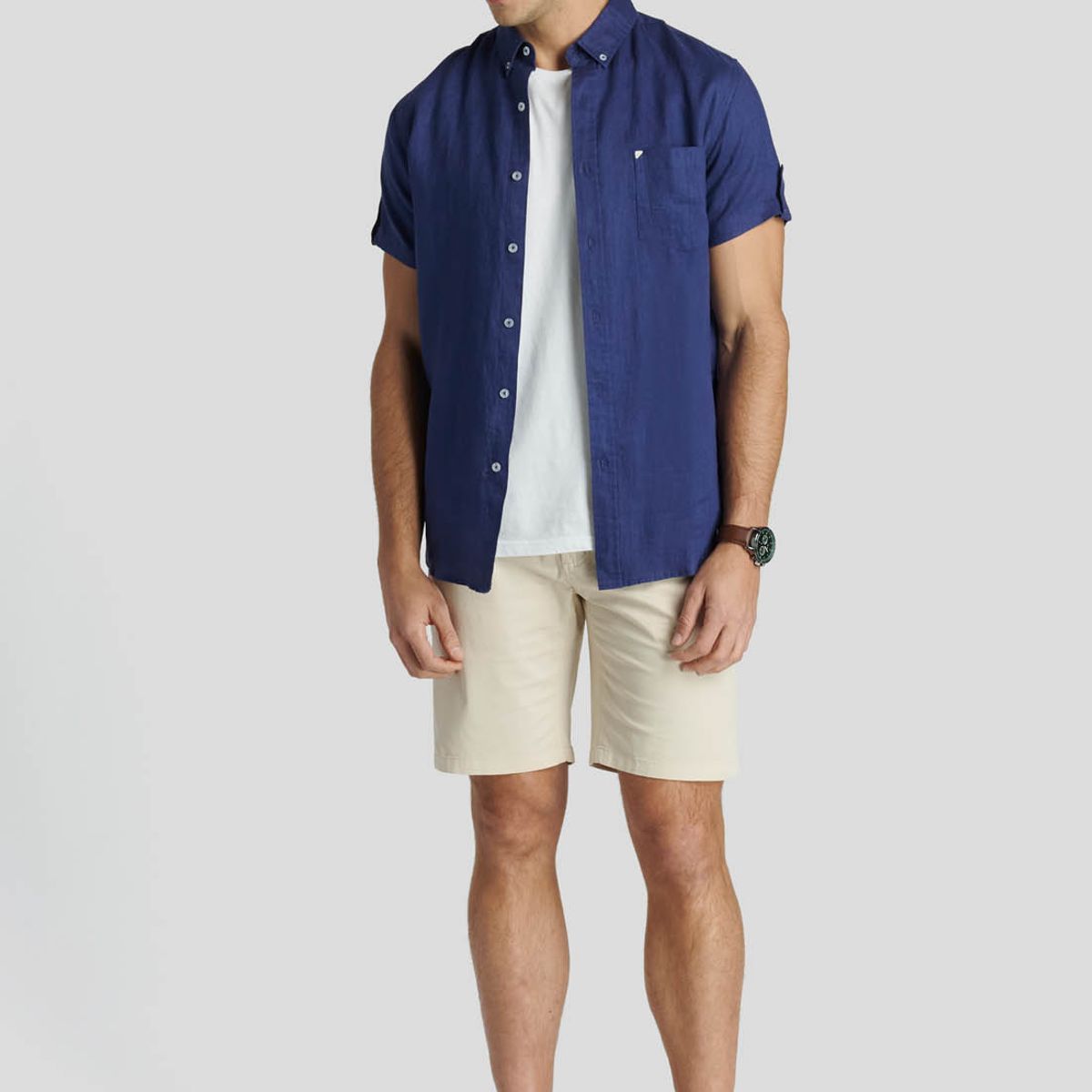 NEW MAN - Camisa  Colchester Heritage Azul New Man