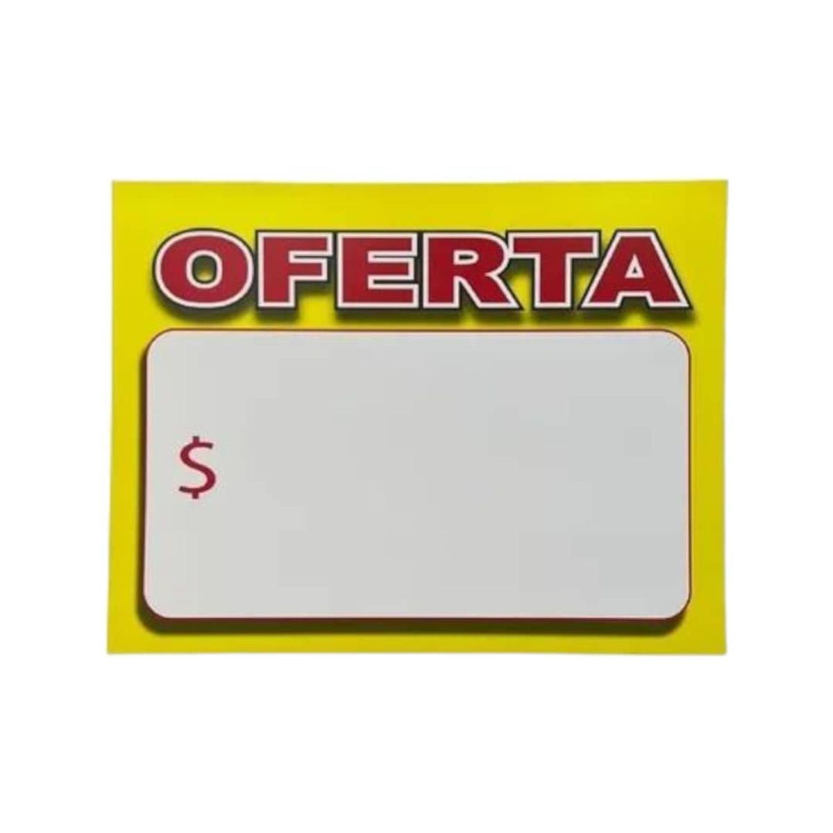 GENERICO - Pack 100 Etiquetas de Precios Oferta Gms
