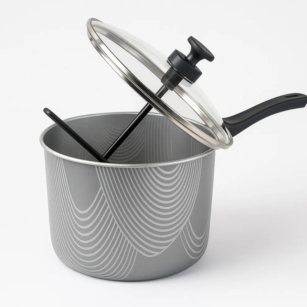 GENERICO - Olla Cabritas Pop Corn Palomitas 45L Gris