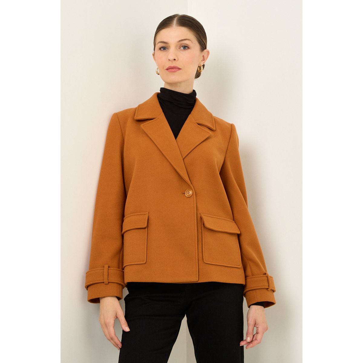 MA GRIFFE - Trench Café Mujer Magriffe