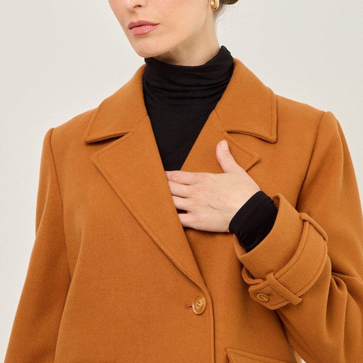 MA GRIFFE - Trench Café Mujer Magriffe