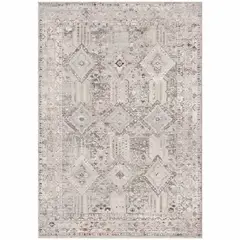 DECO2DAY - Alfombra Bergen D - 120x180 cm - Gris Beige