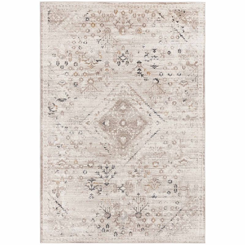 DECO2DAY - Alfombra Bergen F - 200x290 cm - Crema Beige