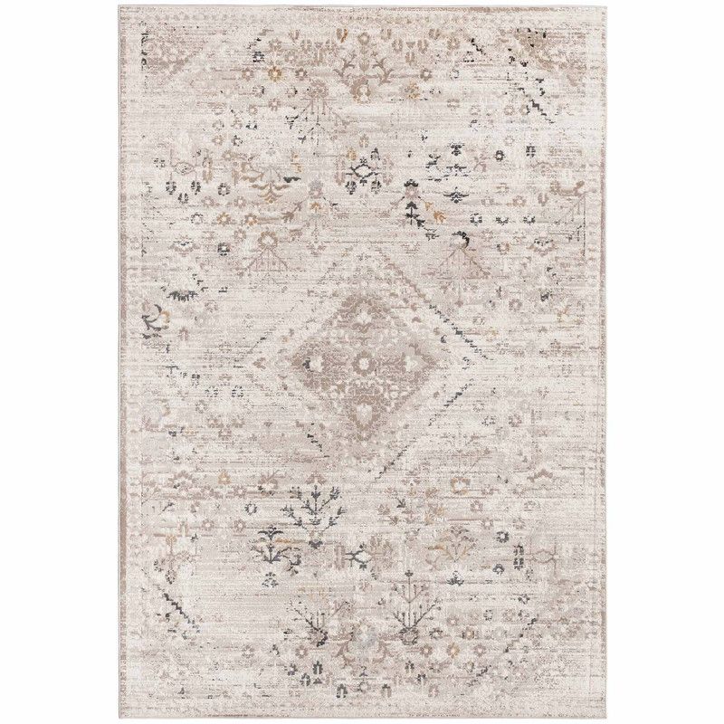 GENERICO - Alfombra Bergen F - 300 x 400 cm - Crema Beige - Poliéster