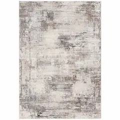 DECO2DAY - Alfombra Bergen G - 80x120 cm - Gris Beige